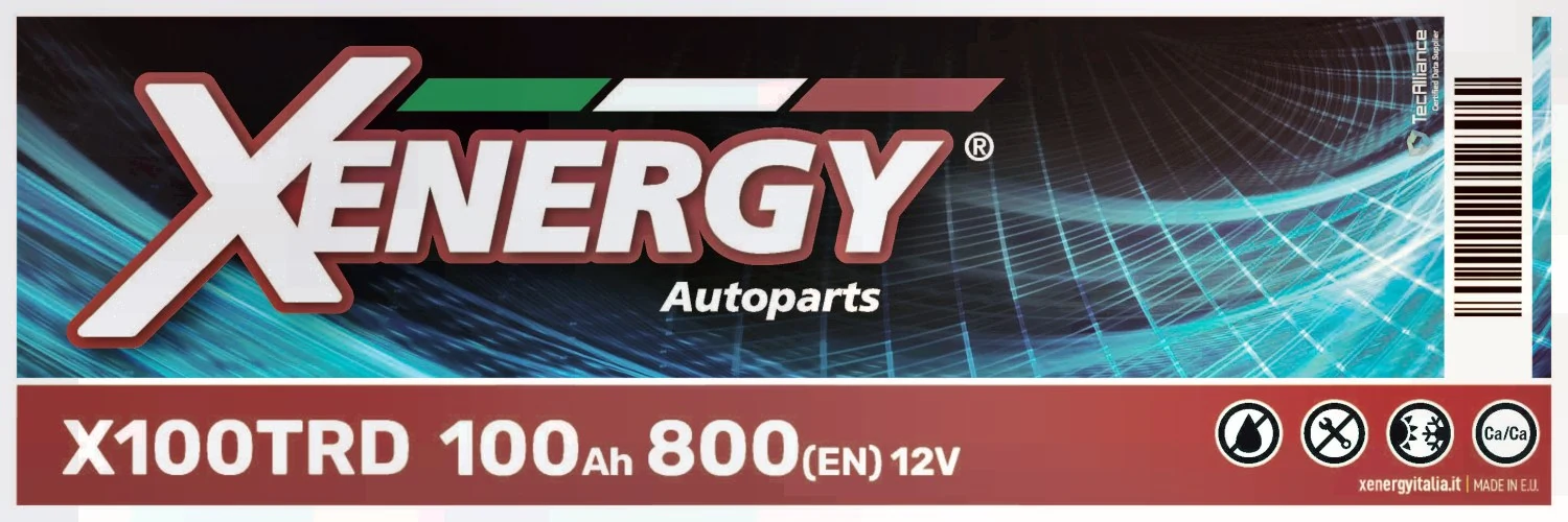 AP XENERGY Indító akkumulátor - X100TRD - TothCarparts