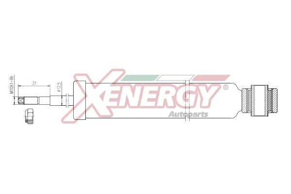AP XENERGY lengéscsillapító - X137349 - TothCarparts