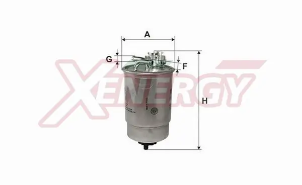 AP XENERGY Üzemanyagszűrő - X1510142 - TothCarparts