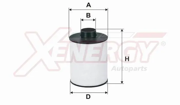 AP XENERGY Üzemanyagszűrő - X1510409 - TothCarparts