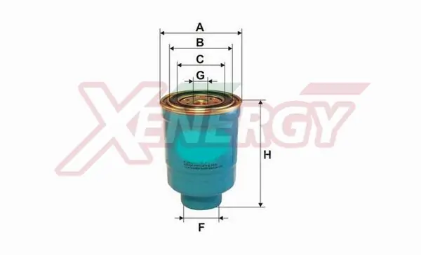 AP XENERGY Üzemanyagszűrő - X1510452 - TothCarparts