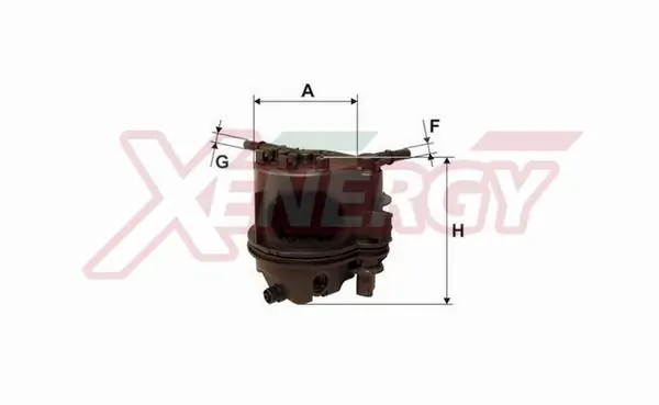 AP XENERGY Üzemanyagszűrő - X1510454 - TothCarparts