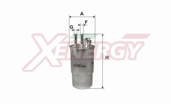 AP XENERGY Üzemanyagszűrő - X1510502 - TothCarparts