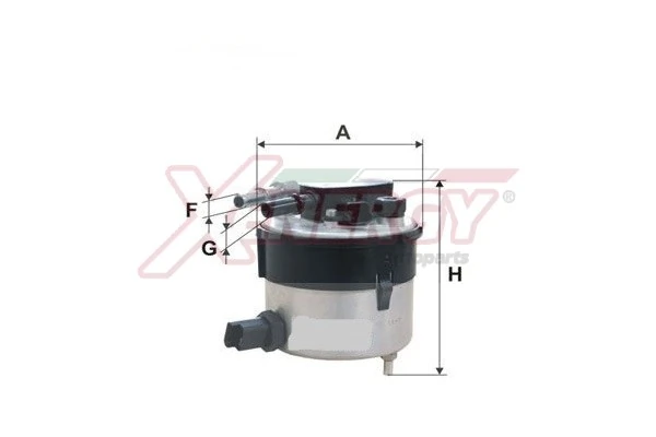 AP XENERGY Üzemanyagszűrő - X1510565 - TothCarparts