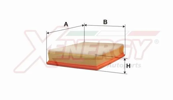 AP XENERGY légszűrő - X1521794 - TothCarparts
