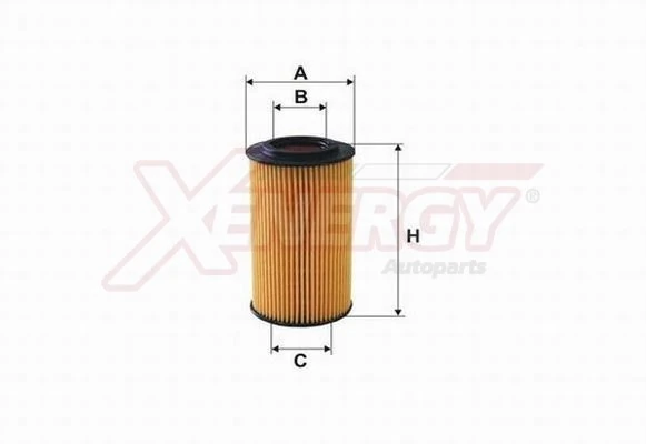 AP XENERGY olajszűrő - X1596774 - TothCarparts