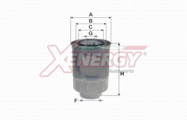 AP XENERGY Üzemanyagszűrő - X159855 - TothCarparts