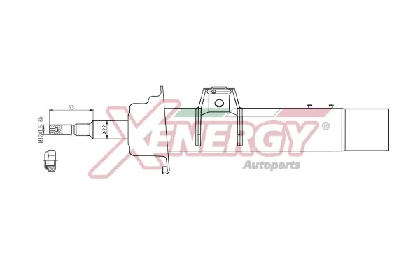 AP XENERGY lengéscsillapító - X270339 - TothCarparts