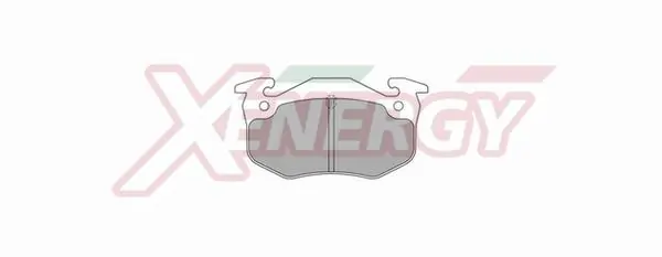 AP XENERGY fékbetétkészlet, tárcsafék - X40266 - TothCarparts