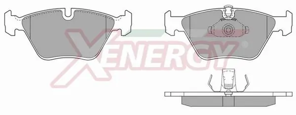 AP XENERGY fékbetétkészlet, tárcsafék - X40311 - TothCarparts