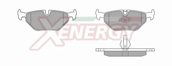 AP XENERGY fékbetétkészlet, tárcsafék - X40387 - TothCarparts