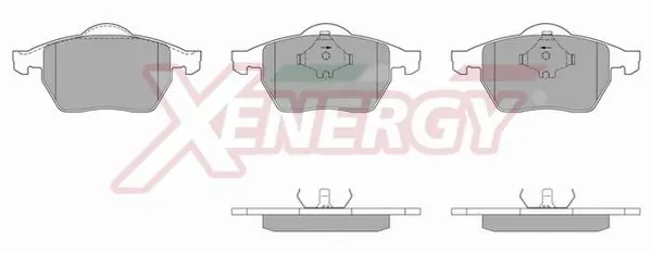 AP XENERGY fékbetétkészlet, tárcsafék - X40487 - TothCarparts
