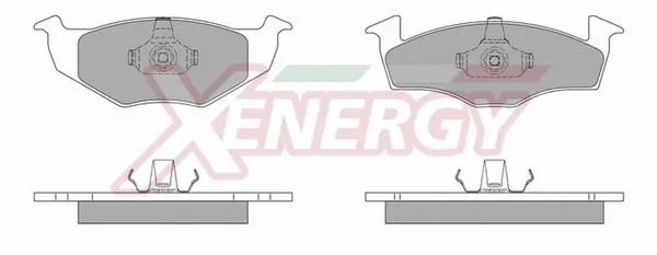 AP XENERGY fékbetétkészlet, tárcsafék - X40589 - TothCarparts