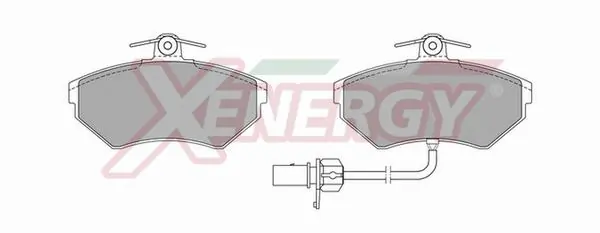 AP XENERGY fékbetétkészlet, tárcsafék - X40644 - TothCarparts