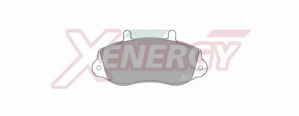 AP XENERGY fékbetétkészlet, tárcsafék - X40721 - TothCarparts