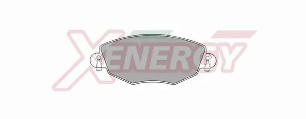 AP XENERGY fékbetétkészlet, tárcsafék - X40765 - TothCarparts