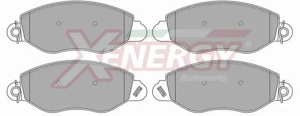 AP XENERGY fékbetétkészlet, tárcsafék - X40772 - TothCarparts
