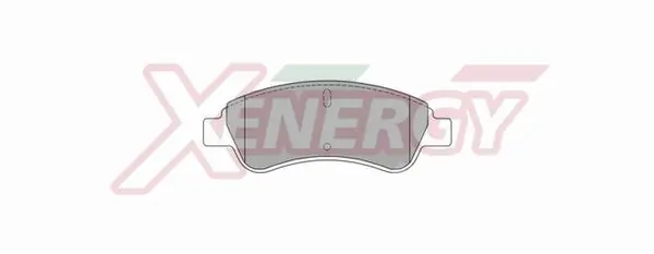 AP XENERGY fékbetétkészlet, tárcsafék - X40781 - TothCarparts