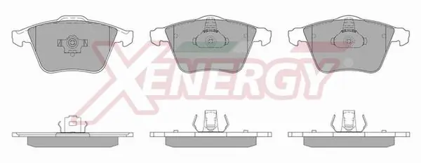 AP XENERGY fékbetétkészlet, tárcsafék - X40861 - TothCarparts