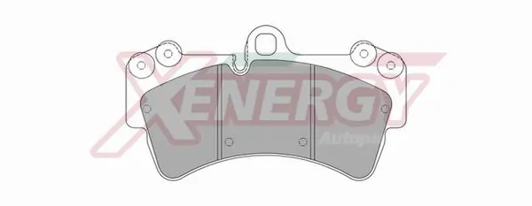 AP XENERGY fékbetétkészlet, tárcsafék - X40894 - TothCarparts