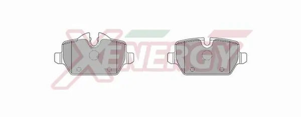 AP XENERGY fékbetétkészlet, tárcsafék - X40917 - TothCarparts