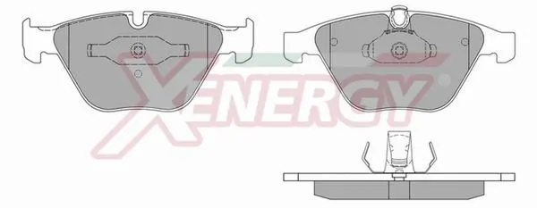 AP XENERGY fékbetétkészlet, tárcsafék - X40918 - TothCarparts