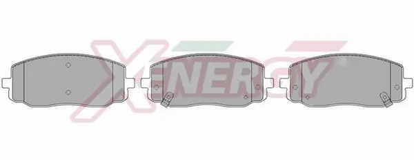 AP XENERGY fékbetétkészlet, tárcsafék - X40923 - TothCarparts