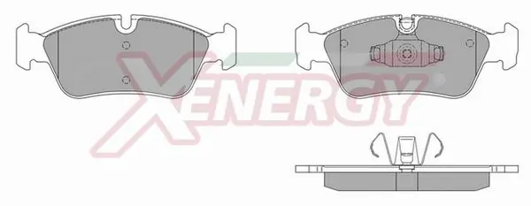 AP XENERGY fékbetétkészlet, tárcsafék - X40931 - TothCarparts