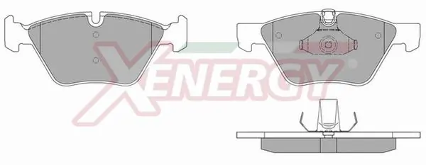 AP XENERGY fékbetétkészlet, tárcsafék - X40949 - TothCarparts