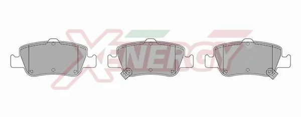 AP XENERGY fékbetétkészlet, tárcsafék - X40973 - TothCarparts