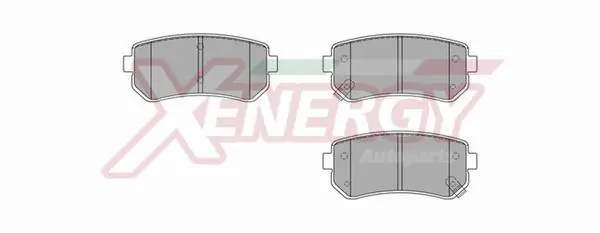 AP XENERGY fékbetétkészlet, tárcsafék - X40985 - TothCarparts