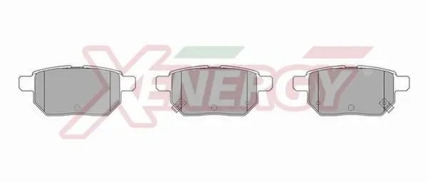 AP XENERGY fékbetétkészlet, tárcsafék - X41028 - TothCarparts