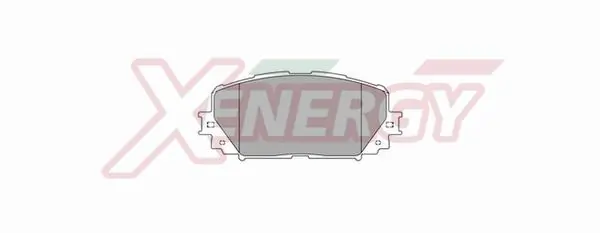 AP XENERGY fékbetétkészlet, tárcsafék - X41029 - TothCarparts