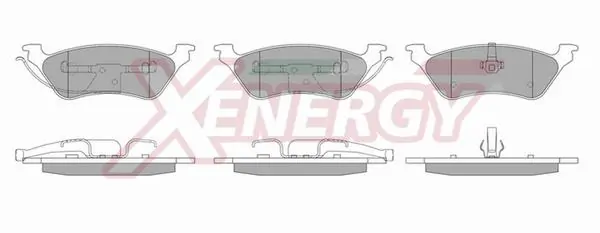 AP XENERGY fékbetétkészlet, tárcsafék - X41039 - TothCarparts