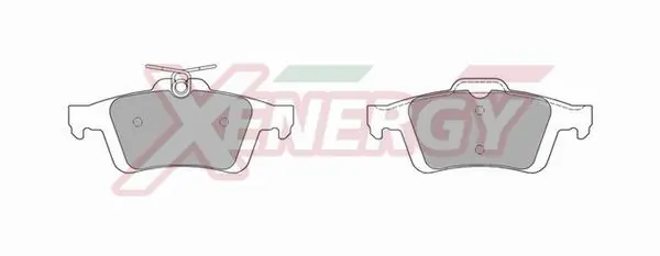 AP XENERGY fékbetétkészlet, tárcsafék - X41062 - TothCarparts