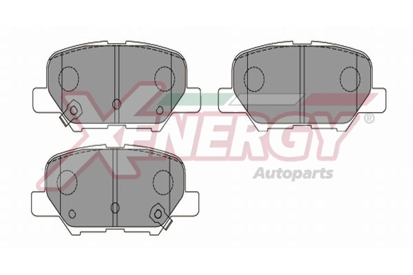 AP XENERGY fékbetétkészlet, tárcsafék - X41359 - TothCarparts