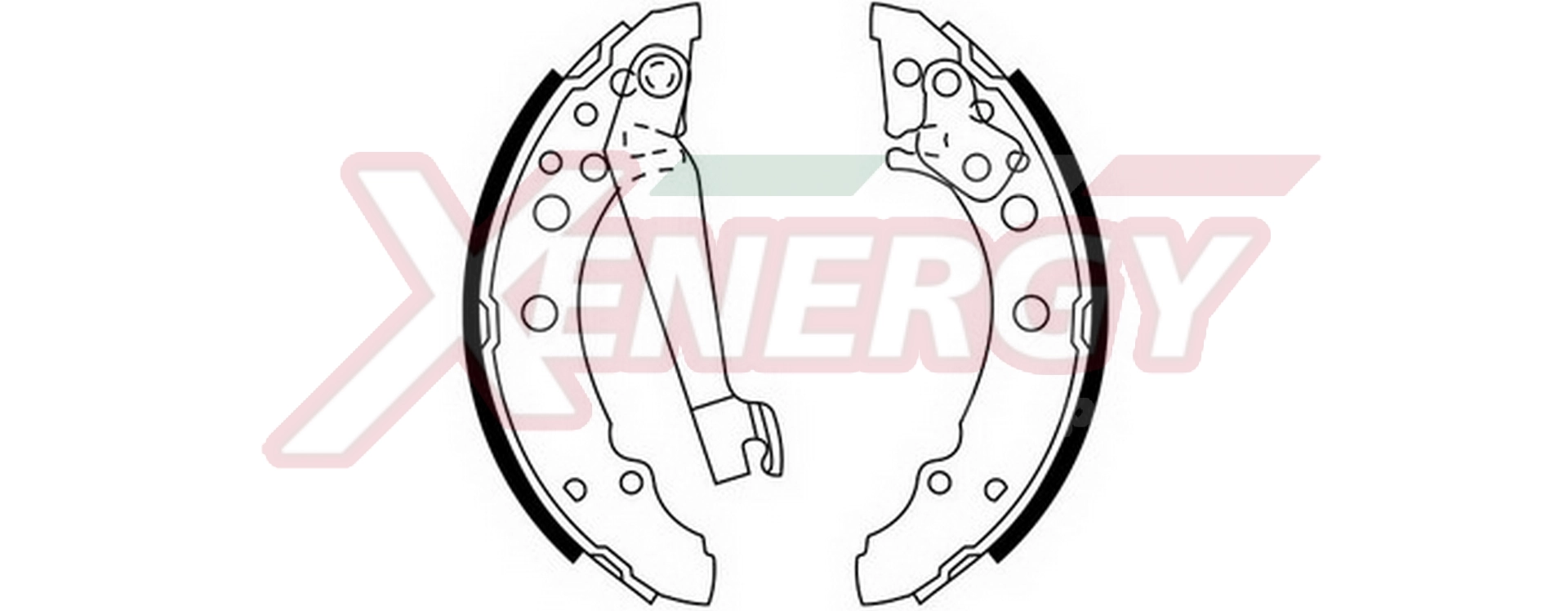AP XENERGY fékpofakészlet - X50095 - TothCarparts