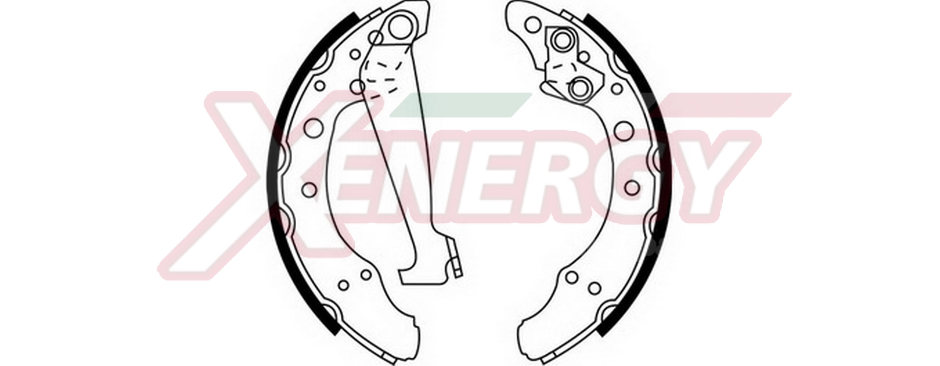 AP XENERGY fékpofakészlet - X50231 - TothCarparts