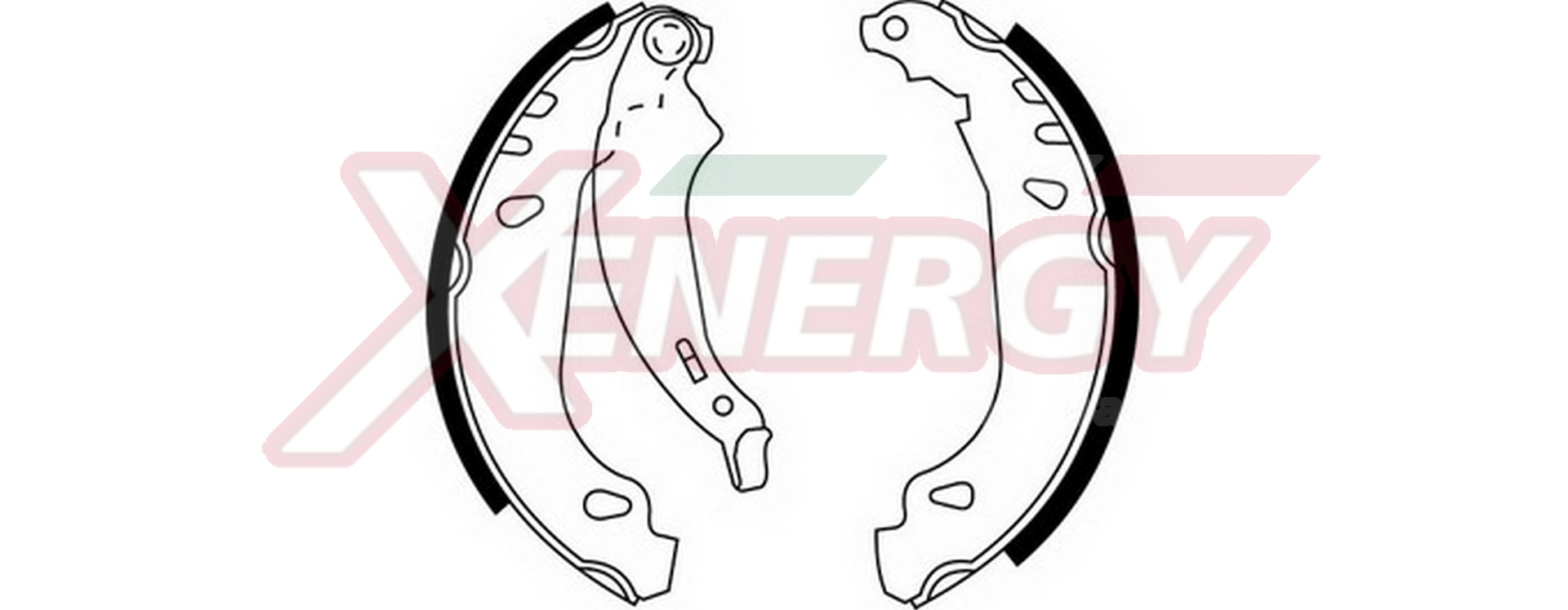 AP XENERGY fékpofakészlet - X50287 - TothCarparts
