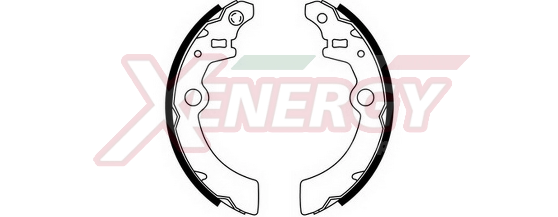 AP XENERGY fékpofakészlet - X50409 - TothCarparts