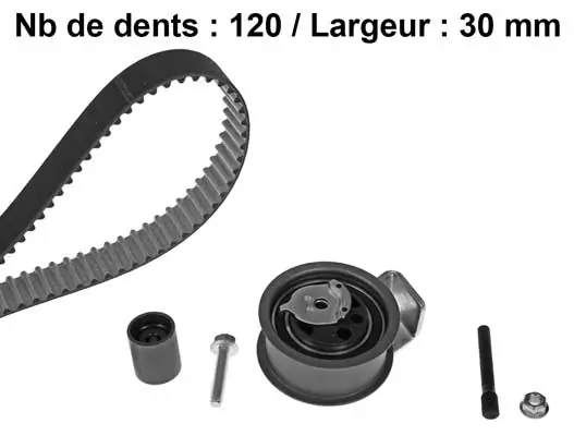 MGA Fogasszíjkészlet - X543H1 - TothCarparts