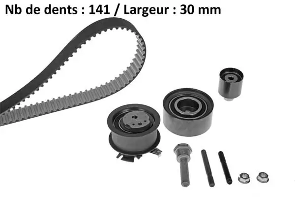 MGA Fogasszíjkészlet - X587H2 - TothCarparts