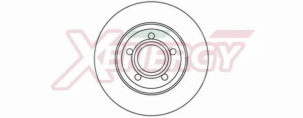 AP XENERGY féktárcsa - X601071 - TothCarparts