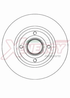 AP XENERGY féktárcsa - X601389 - TothCarparts