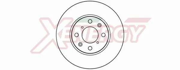 AP XENERGY féktárcsa - X602124 - TothCarparts