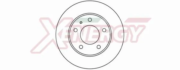 AP XENERGY féktárcsa - X602217 - TothCarparts