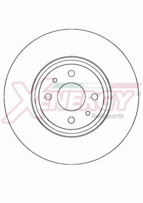 AP XENERGY féktárcsa - X602305 - TothCarparts