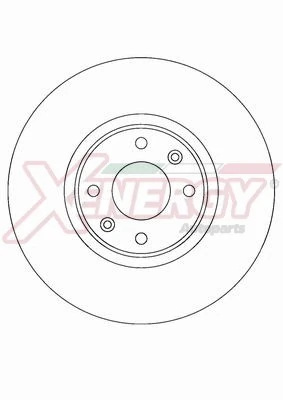 AP XENERGY féktárcsa - X602307 - TothCarparts