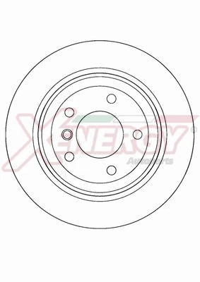 AP XENERGY féktárcsa - X602528 - TothCarparts