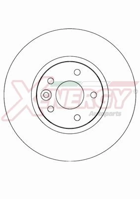 AP XENERGY féktárcsa - X602538/1 - TothCarparts